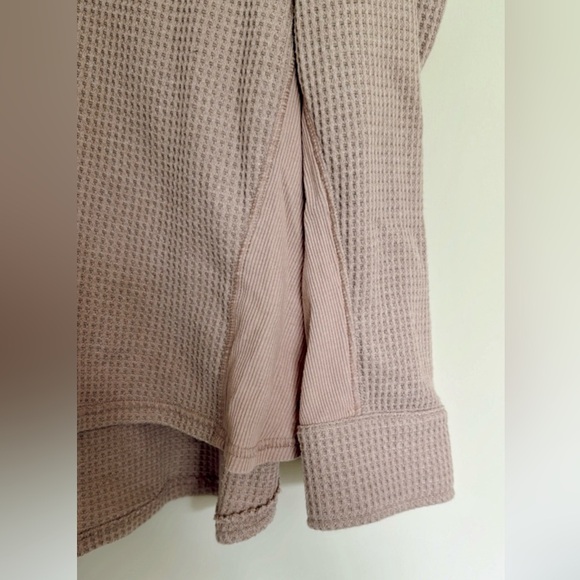 By Together Mauve Waffle Knit Shacket - Picture 5 of 7